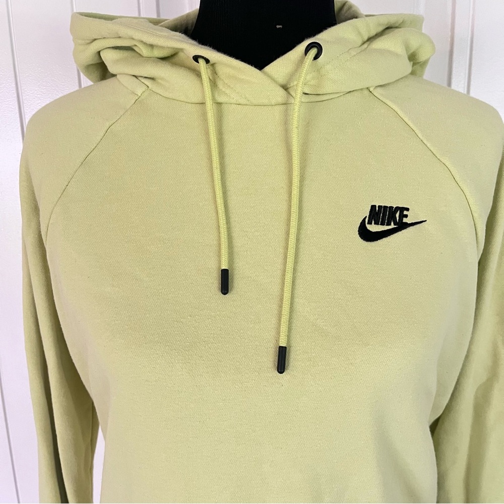 Nike neon green yellow women’s size medium hoodie - Picture 6 of 6